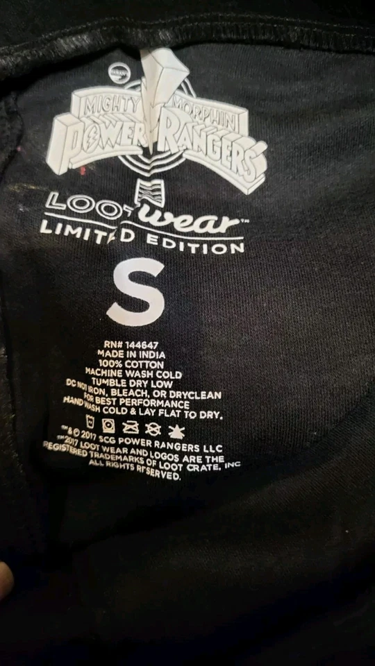 PEQUEÑOS Pantalones deportivos de ocio Power Rangers exclusivos de caja de ropa de botín para correr Foto 4 de 4