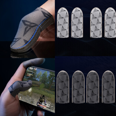 Mobile Game Sleeve For PUBG Controller Smart Touch Screen Finger Gaming Gloves