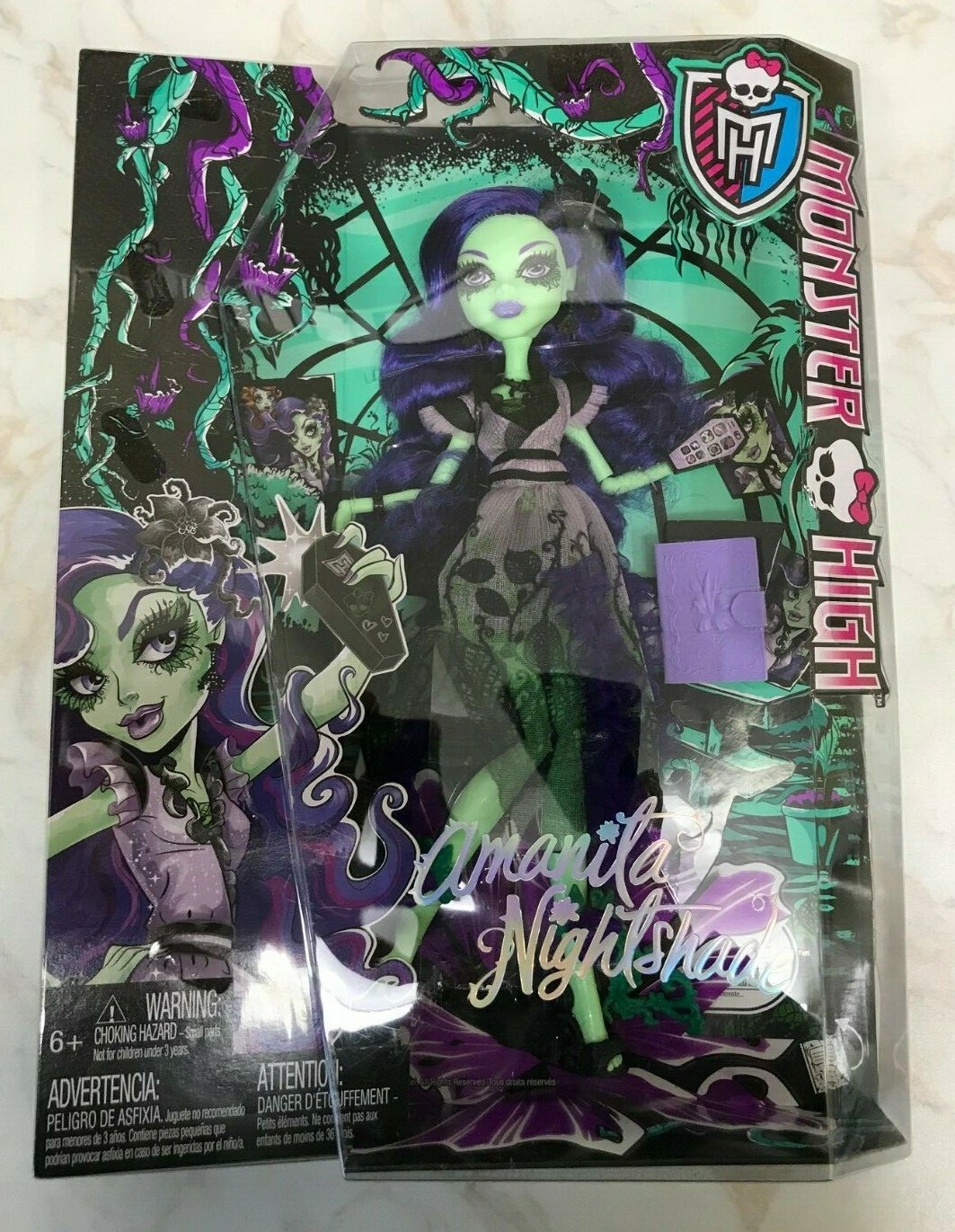 monster high amanita nightshade doll