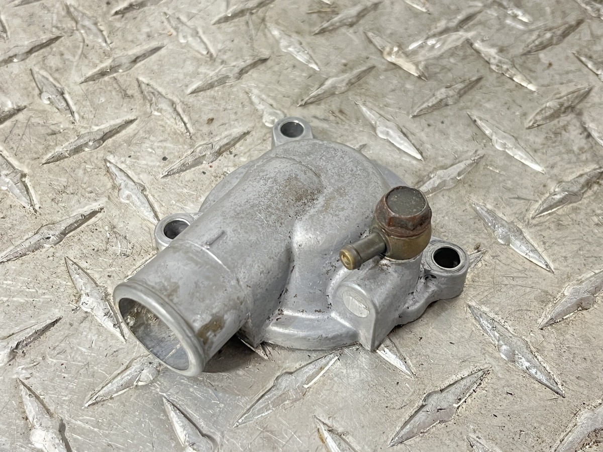 水盤 1999 Kawasaki Ninja ZX9R ZX900F THERMOSTAT HOUSING COVER LID ZX