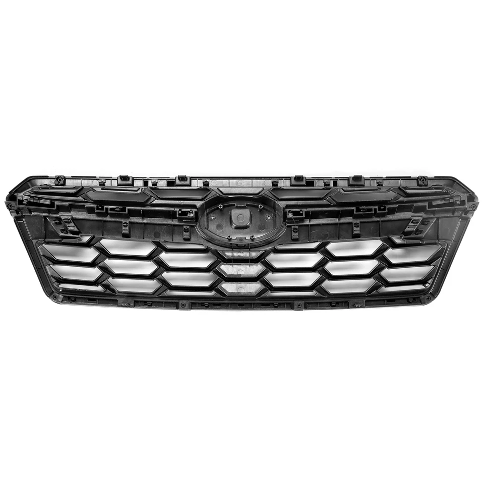 Conjunto de rejilla de radiador superior delantero negro brillante para Subaru Crosstrek 2018-2020 Foto 4 de 4