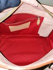 VINTAGE Dooney & Bourke Side Pocket SATCHEL Handbag PURSE BLUSH PINK BAG $450.00 — photo 5