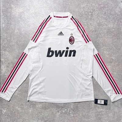 Official Player Issue AC Milan Long Sleeve Jersey 2008 2009