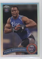 2011 Topps Chrome Refractor Prince Amukamara #6 0f6