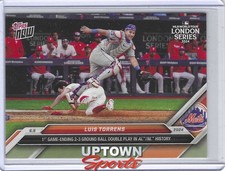 Luis Torrens - 2024 MLB TOPPS NOW Card 279 Game Ending Double Play-