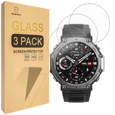 Mr.Shield Screen Protector compatible with Amazfit T-Rex 3 / 3 clear