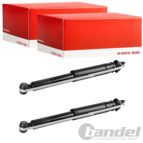 2X Herth+Buss Gasdruck StoßDÄMpfer Hinten Li+Re Passend FüR Mercedes C-KLASSE-image