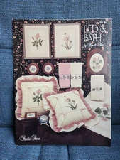 Studio Seven Bed And Bath by Bea & Chris - Cross Stitch Flowers Vintage