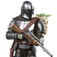 Star Wars The Black Series 6  Deluxe The Mandalorian & Grogu  01 Figure Set NIB