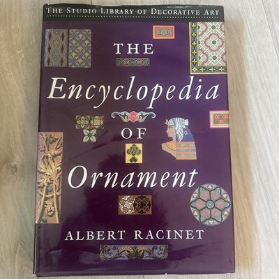 The Encyclopedia of Ornament - Albert Racinet - 100 Color Plates - Studio Ed.