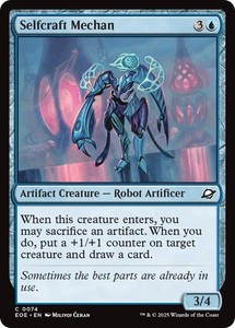 Selfcraft Mechan 74/426 Edge of Eternities Common Artifact Creature