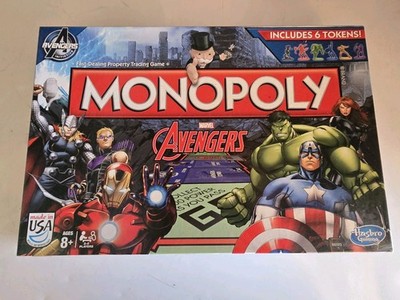 MONOPOLY Board Game - Marvel Avengers Edition - 2014 | eBay