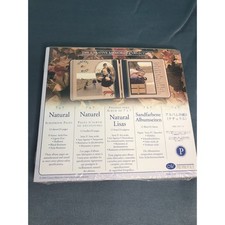 NEW/SEALED Creative Memories 7x7 Natural Scrapbook Pages 12 Sheets/ 24 Pages