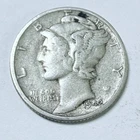 1942 S MERCURY DIME *90% SILVER, Circulated Coin, Free Shipping #6684