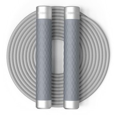 Jump Rope Double Weighted Skipping Rope 360  Swivel Ball Bearings Tangle-Free...