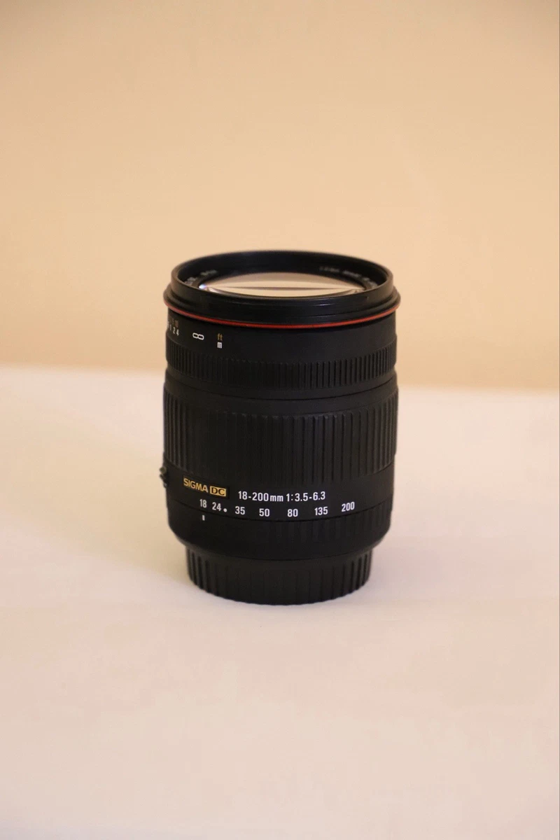 Sigma DC 18-200mm Focal Camera Lenses for sale | eBay