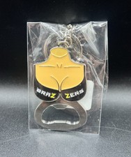 RARE Official Brazzers Bottle Opener Keychain