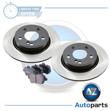 For Mercedes - A Class W176 2012-2018 Rear 276mm Solid Brake Discs and Pads