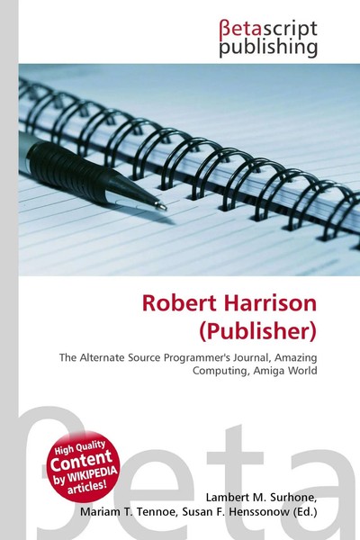 Lambert M. Surhone (U. A.) | Robert Harrison (Publisher) | Taschenbuch (2026)-image
