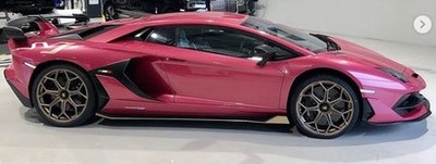 Lamborghini 0323 Rosso Porphyrios Basecoat Clearcoat Complete Gallon Kit