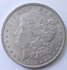 1888-O Morgan Silver Dollar-Fine