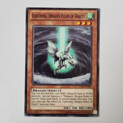 Lightning, Dragon Ruler of Draft - LTGY-EN098 - HP - Common - Unlimited - Yugioh