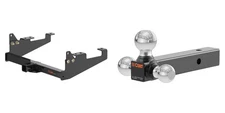 CURT Trailer Hitch Class 4 Receiver & Multi-Ball Mount Tow Package - 14018 45655