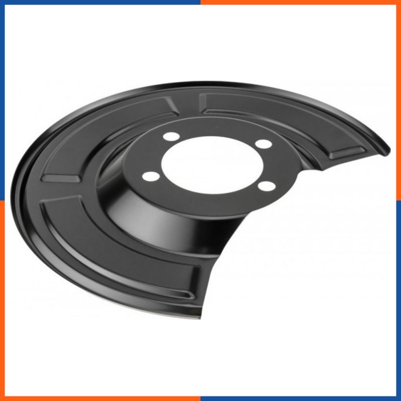 Tôle d'ancrage pour disque de frein arrière anti-corrosion TOYOTA gauche HTO-TY-066