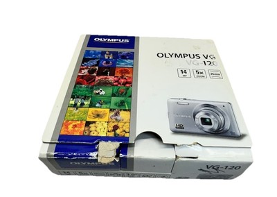Olympus VG-120 Digital Point & Shoot Camera 14 MP CAMERA ONLY-PREOWN/TESTED