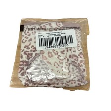 NWT Soma Size Medium Vanishing Edge Microfiber High-Leg Panty Leopard Pink