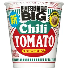 Pot-type noodles Ramen Chili Tomato Big, 109G X 12 Packs [Nissin Foods Instant _