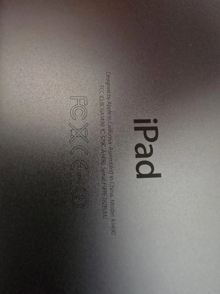 Apple iPad Mini 2 A1490 Retina Wi-Fi+ Cellular ATT Used - Image 3 of 4