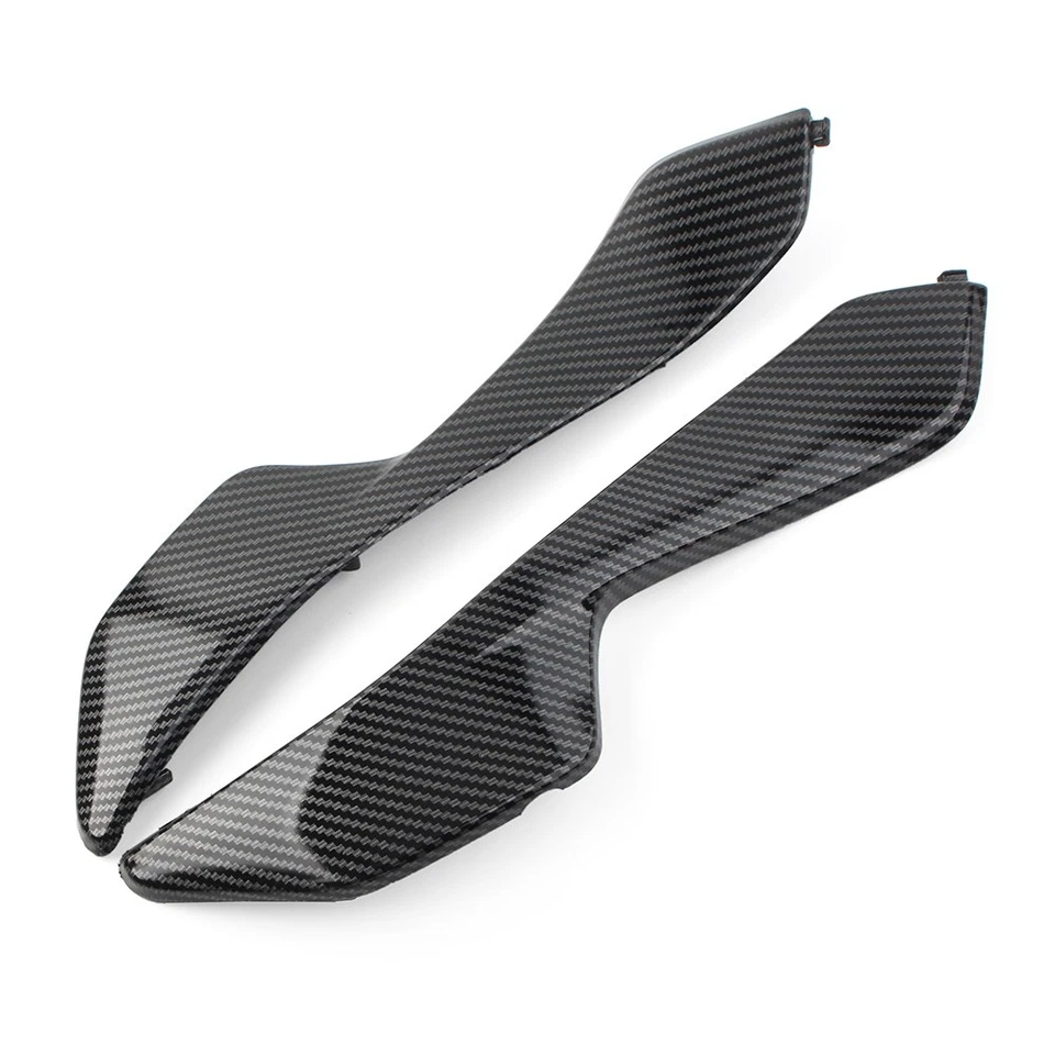 2 Pcs Gas Tank Side Cover Panel Fairing Carbon Fiber For Honda CBR1000RR 2004-07 Foto 3 de 4