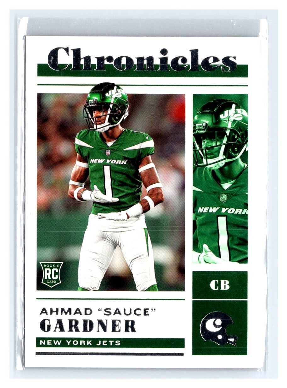 Ahmad "Sauce" Gardner 2022 Panini Chronicles Rookie RC #38 🏈 NY Jets