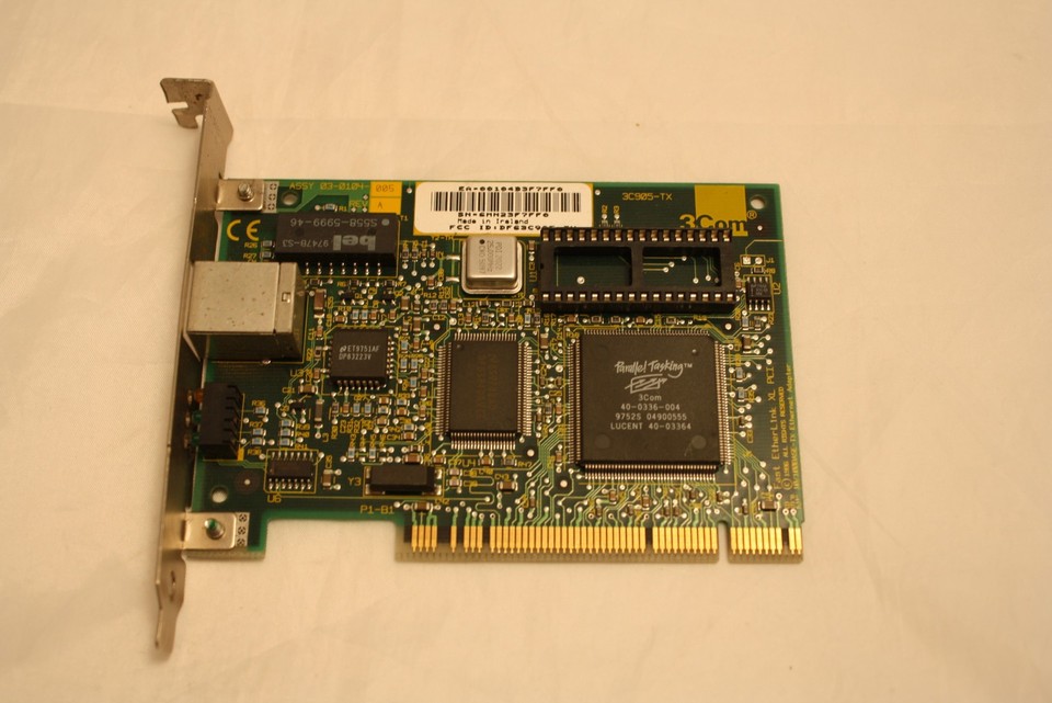 3COM ETHERLINK XL PCI 3C905-TX 03-0104-004 005 A NETZWERKKARTE ETHERNET ...
