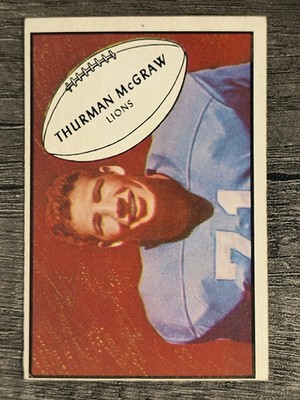 1953 Bowman #71 Thurman McGraw LOW GRADE