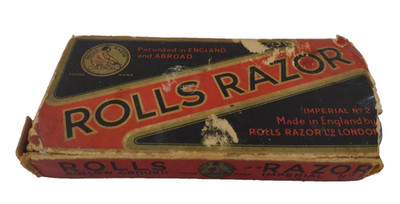 Classic British Shaving Rolls Rasierer Imperial No. 2 Selbstschärfmechanismus Org