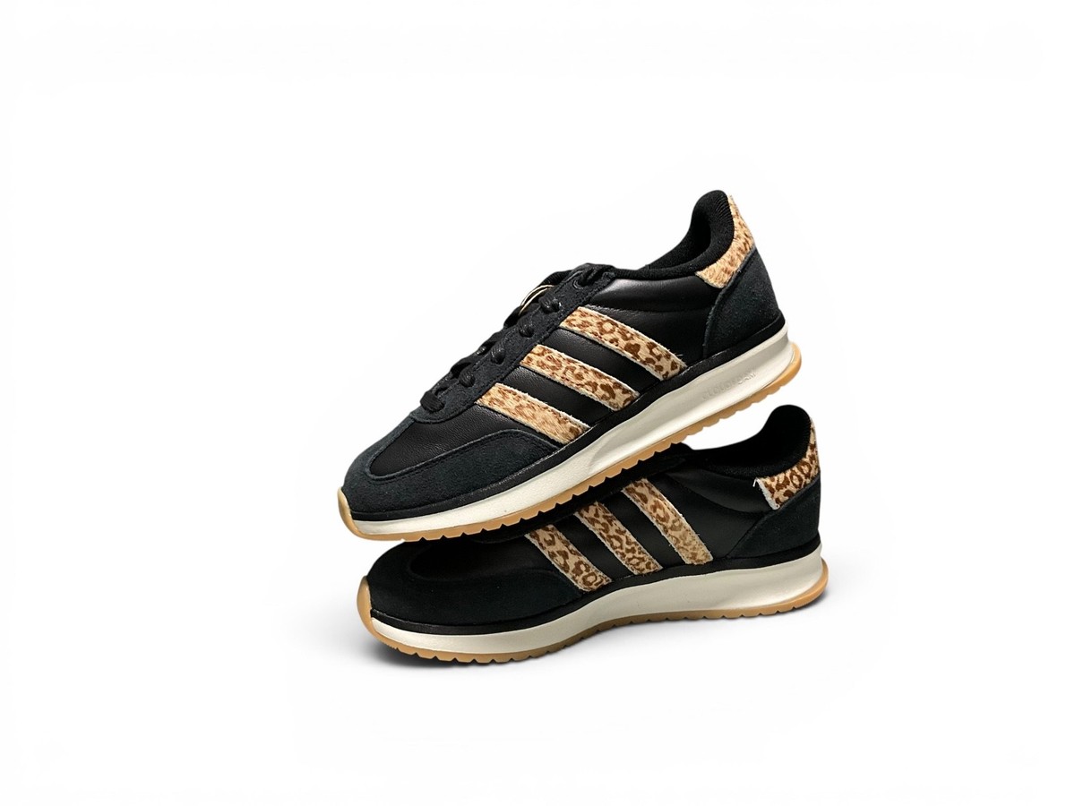 Adidas Run 70s 2.0 Black Leopard Women's Shoes - KI5790 - Size 7