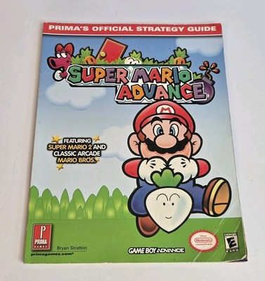 Super Mario Advance Prima's Official Strategy Guide Nintendo Game Boy Advance GB