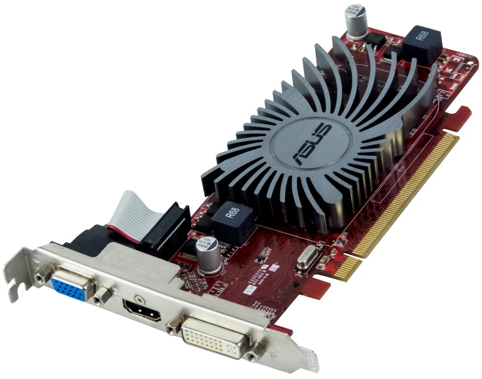 ASUS AMD Radeon HD 6450 1GB Eah6450 Silent / Di / 1gd3 (LP) - Image 2 of 2