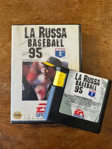 La Russa Baseball 95 (Sega Genesis, 1994) Original Box Tested