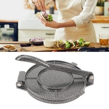A-Tortilla Press 6.3 Inch Aluminum Alloy Flour Dough Tortilla Taco Press Roti