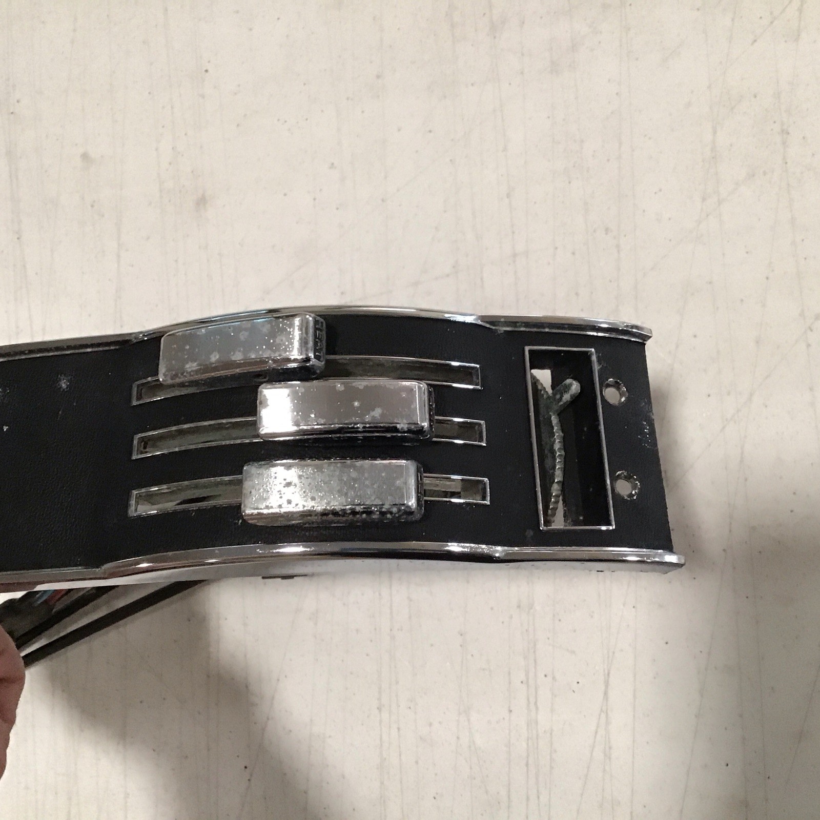 1968 FORD MUSTANG COUGAR HEATER Defrost CONTROL UNIT w CABLES Switch Original thumbnail 5