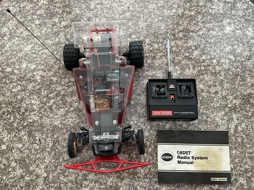 Vintage 1980s Cox Bandido (Kyosho Pegasus) RC Car Dune Buggy (A)
