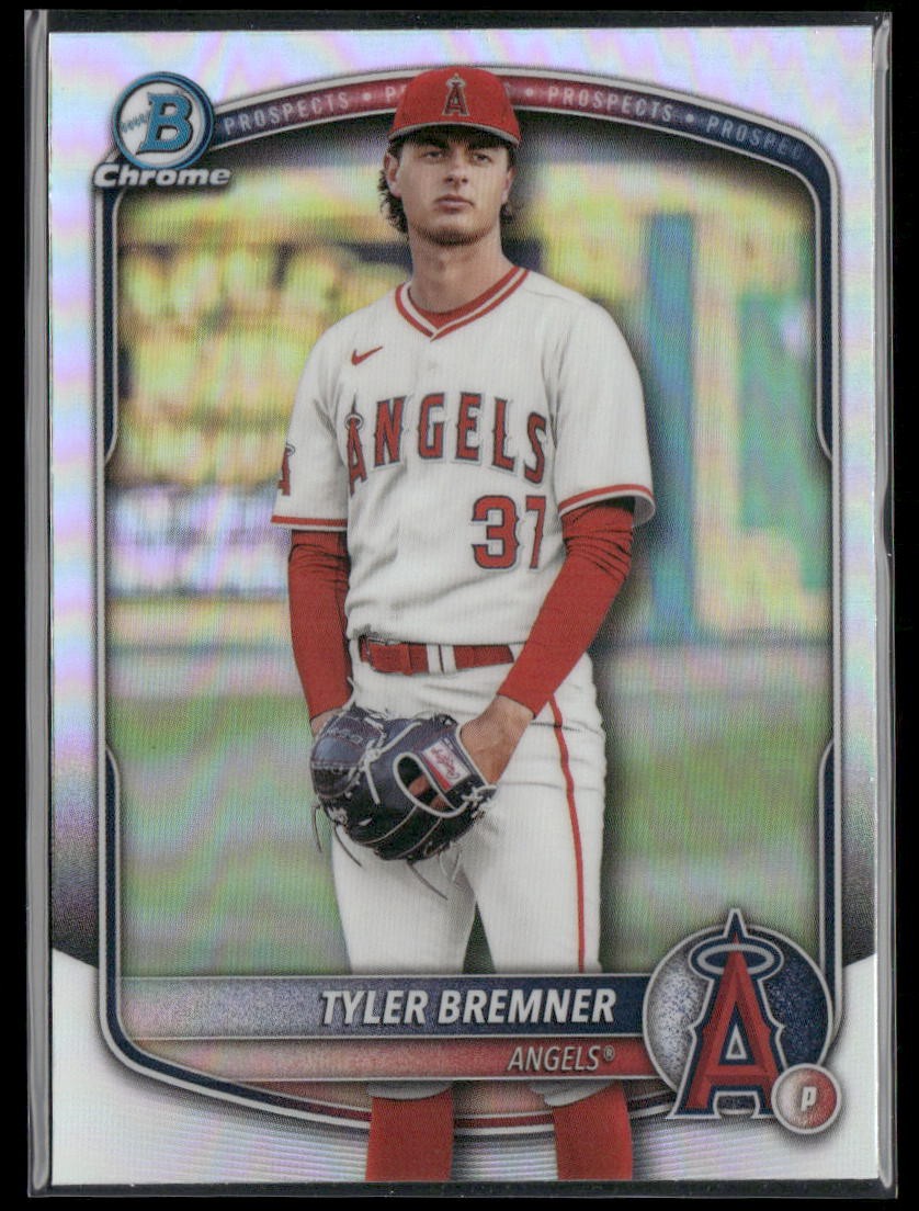 2025 Bowman Draft #BDC-37 Tyler Bremner Chrome Refractor Image Variation