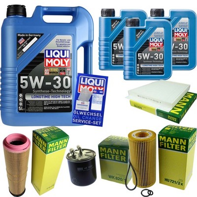 INSPEKTIONSKIT FILTER LIQUI MOLY ÖL 8L 5W-30 für Mercedes-Benz E-Klasse T-Model