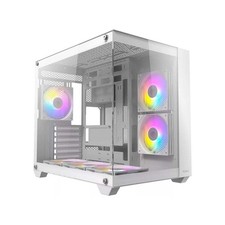 Image of ANTEC CX800 Mid Tower Gaming Case, White, 270 Full-view tempered glass, 3 x 120m
