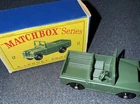 Matchbox  Lesney 12 (B) Land Rover Series II  With Original D Series Box