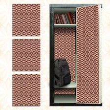 Magnetic Locker Wallpaper Made in USA - Pack of 3 Sheets - Geometric  vg 010 