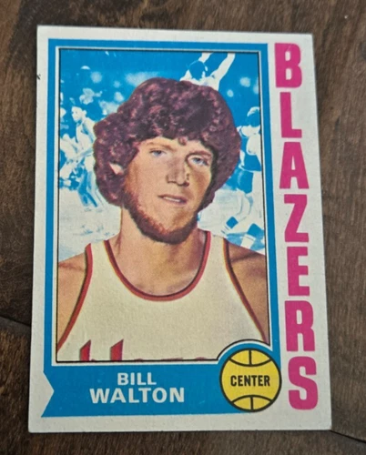 1974-75 1974 TOPPS ROOKIE CARD BILL WALTON TRAILBLAZERS CELTICS UCLA HOF # 39